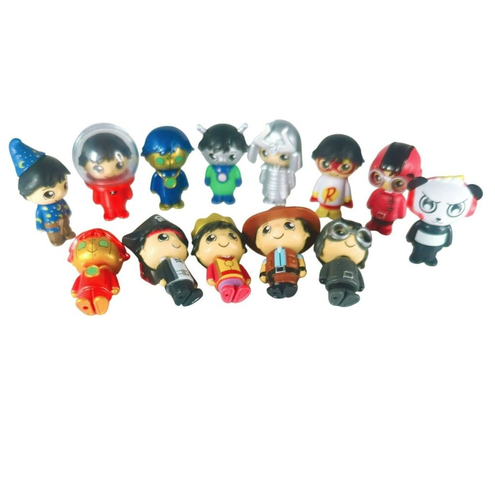 Bonkers Ryan's World Lot Of 13 Assorted 2-Inch Figures